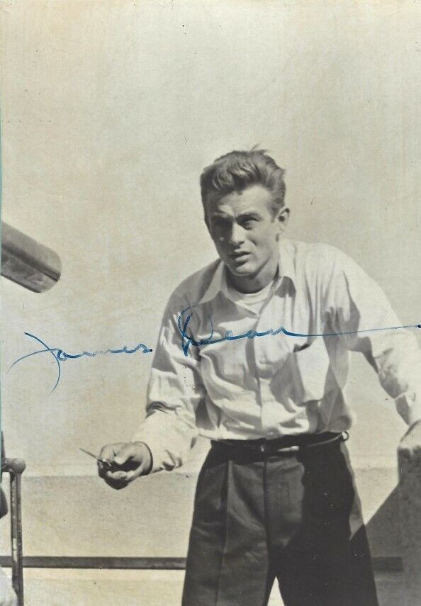 JAMES DEAN Signed 'Weapon' Photo Poster paintinggraph - Film Actor - preprint