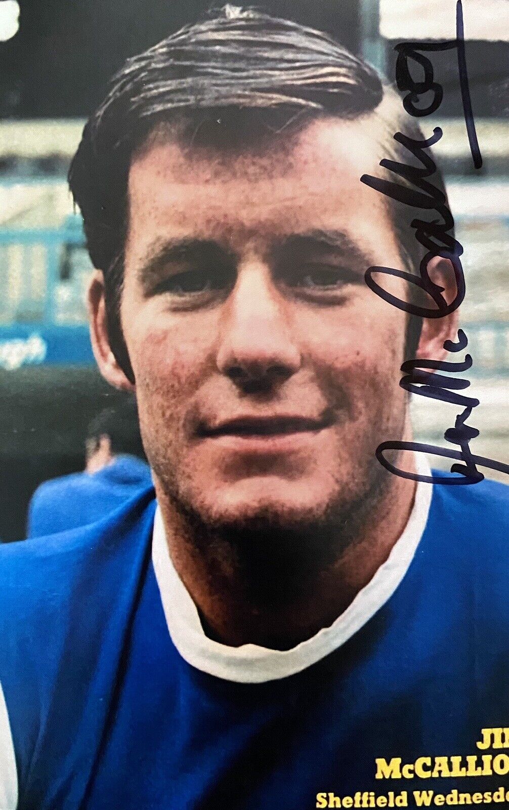 Jim McCalliog Genuine Hand Signed Sheffield Wednesday 6X4 Photo Poster painting