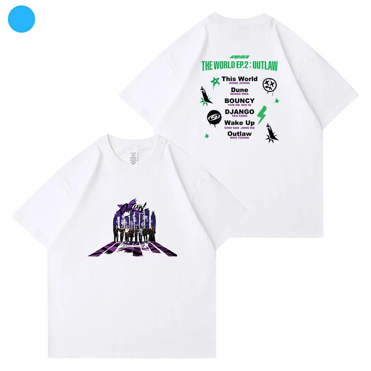 ATEEZ WORLD TOUR THE FELLOWSHIP: BREAK THE WALL Poster T-shirt