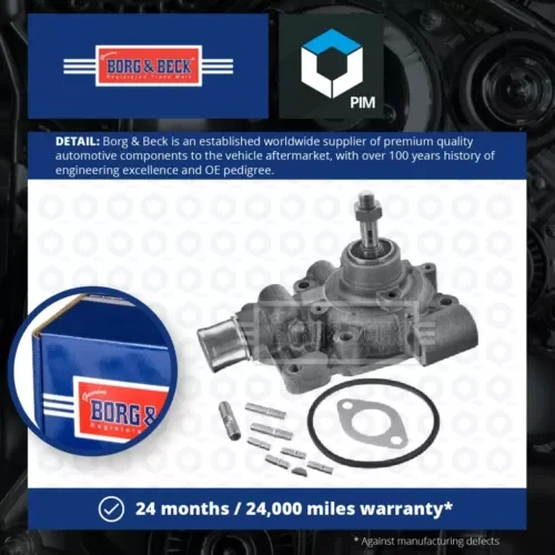 Water Pump fits IVECO DAILY Mk3 2.8D 99 to 07 Coolant B&B 500362859 99479817 New Parts