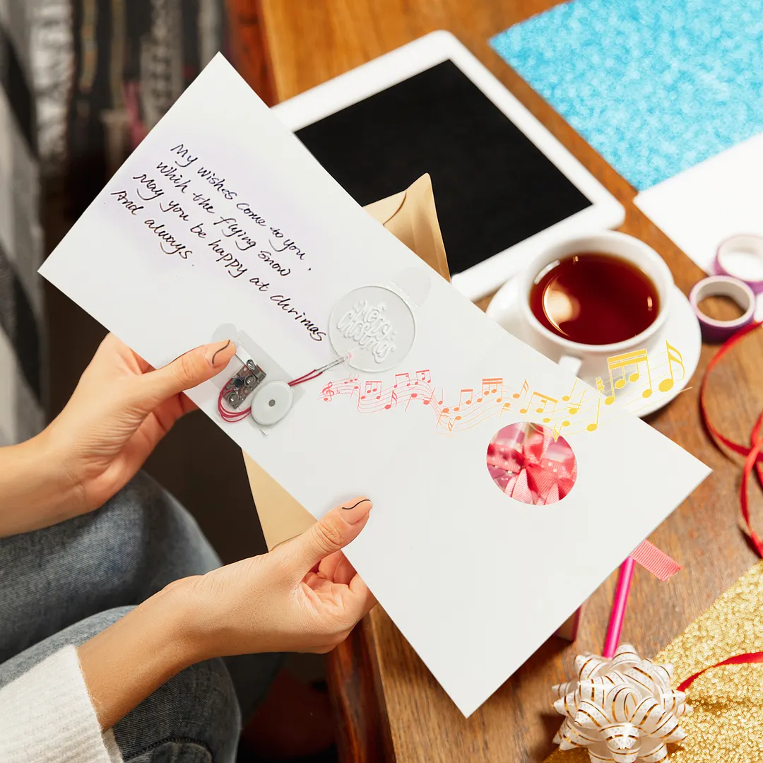 6pcs Winter Christmas DIY Diamond Painting Greeting Card Kits with Envelopes Diamond Art Greeting Cards Diamond Art Cards Kits for Adults DIY Crafts Family Friend Gifts