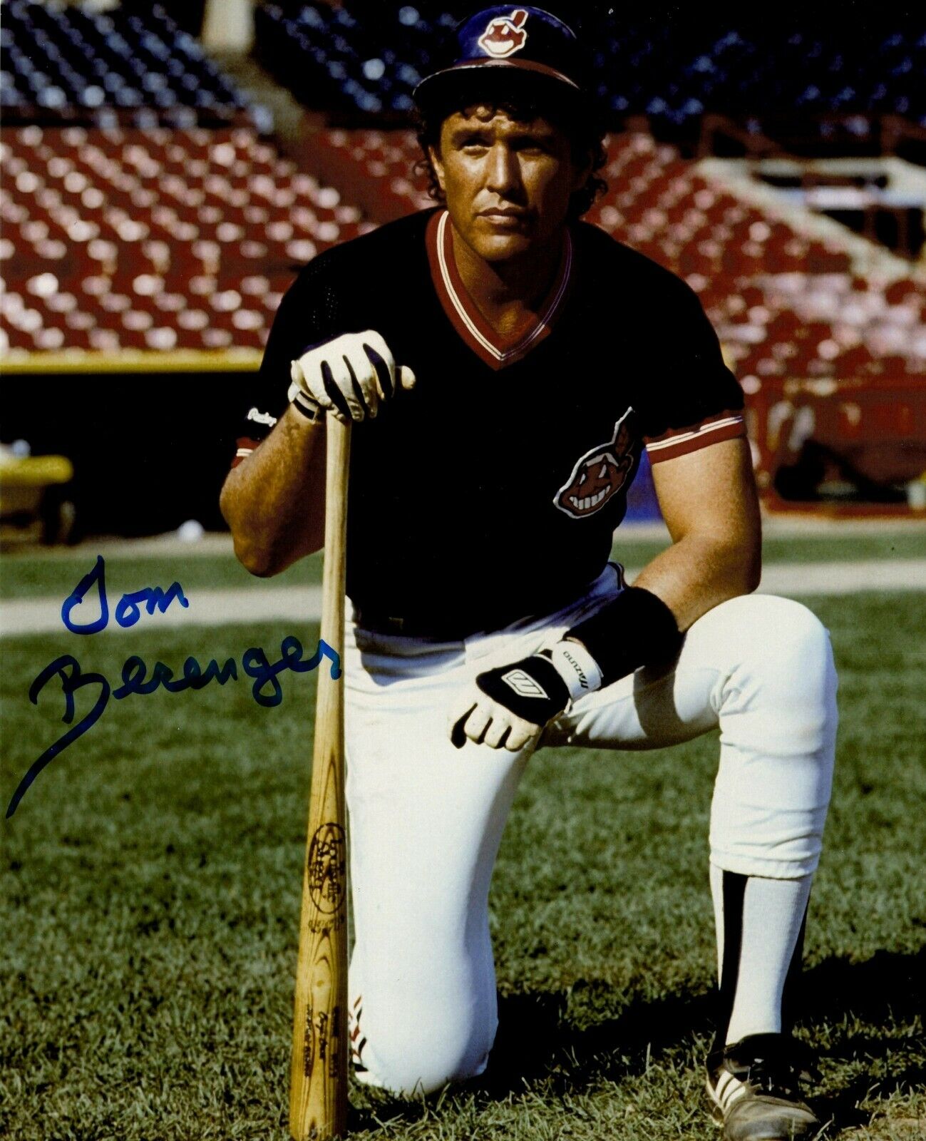 AUTOGRAPHED 8X10 SIGNED BY TOM BERENGER I MAJOR LEAGUE UACC COA