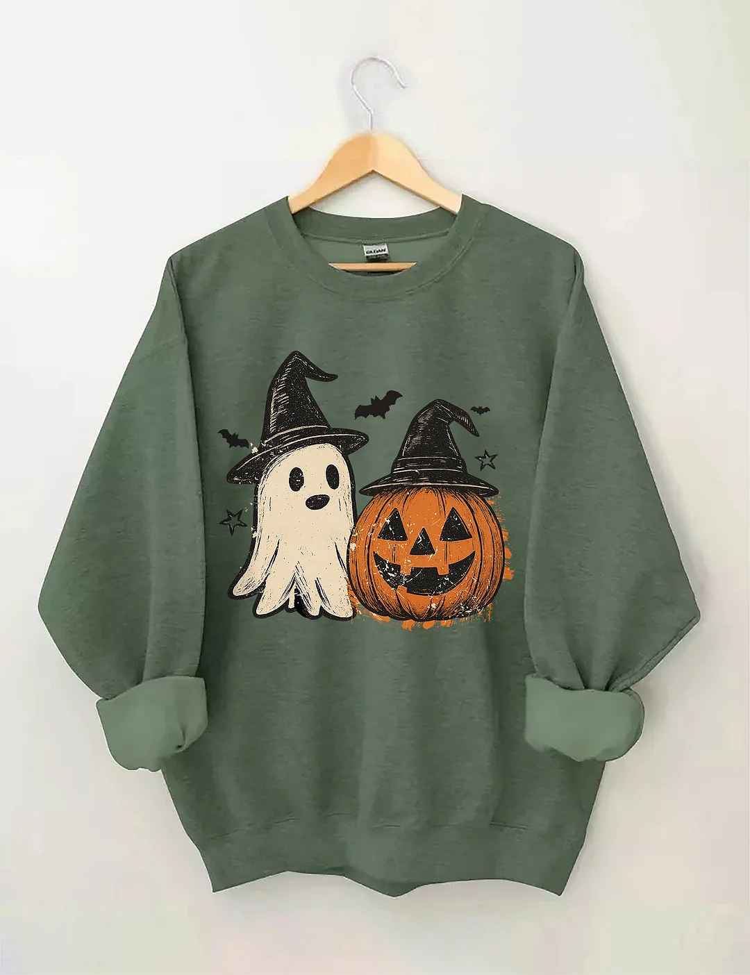 Preppy Floral Pumpkin Sweatshirt