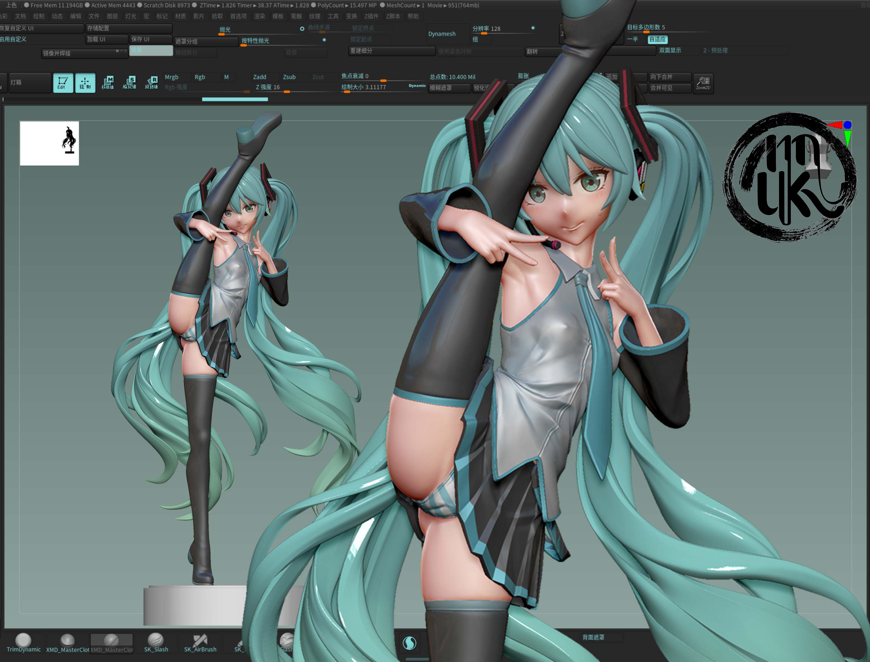 MoKu Studio - 1/6 & 1/4  Hatsune Miku -