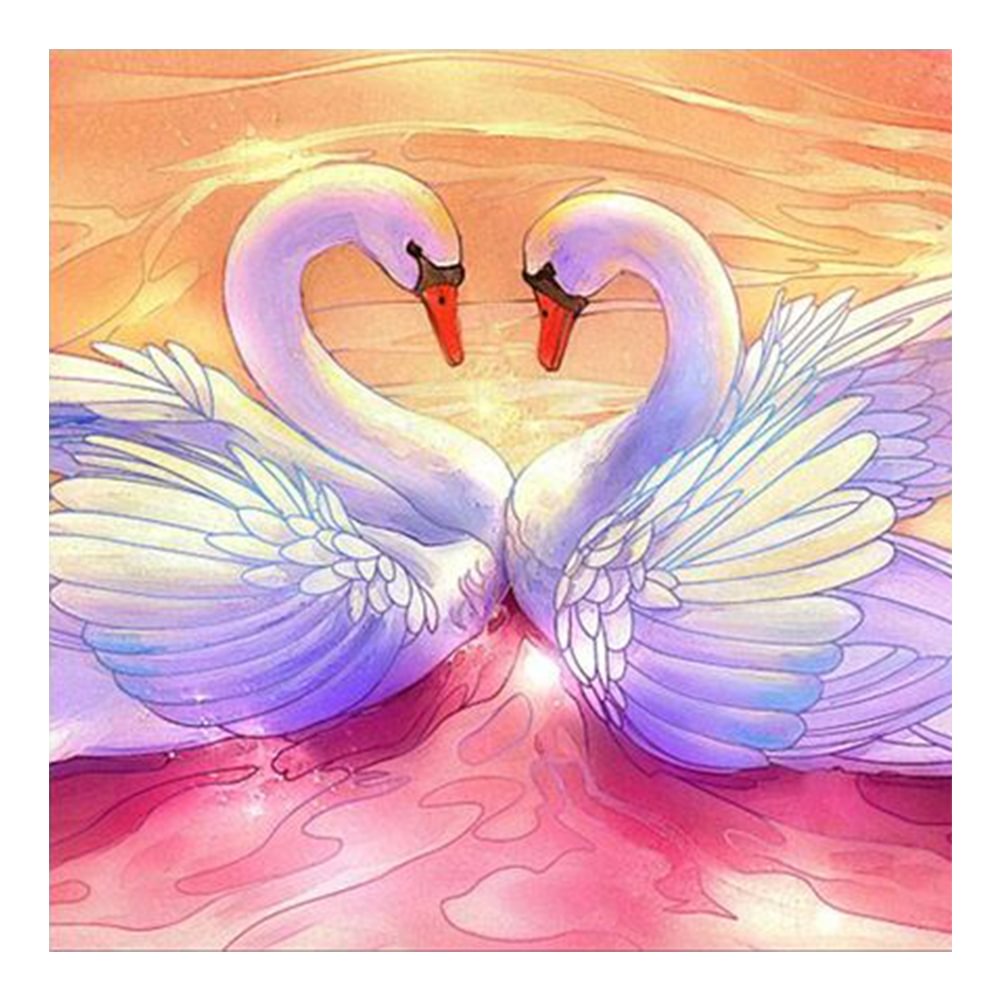 Swan - Full Round - Diamond Painting(40*40cm)