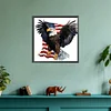 Diamond Painting -DIY Full Round Drill Flag Eagle