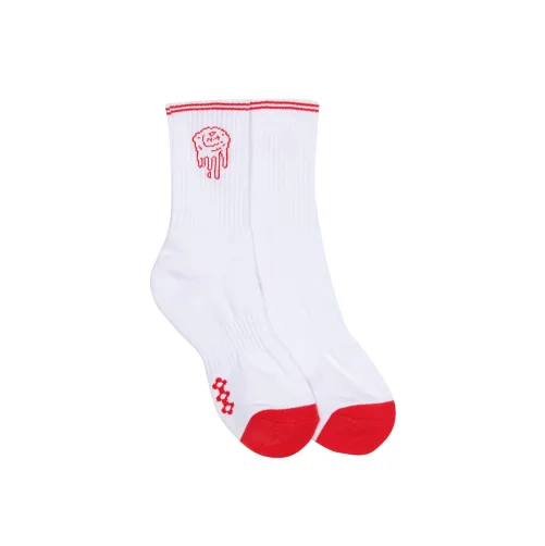 officialateezshop ATEEZ Collaboration POTT. Logo Graphic Sock Set