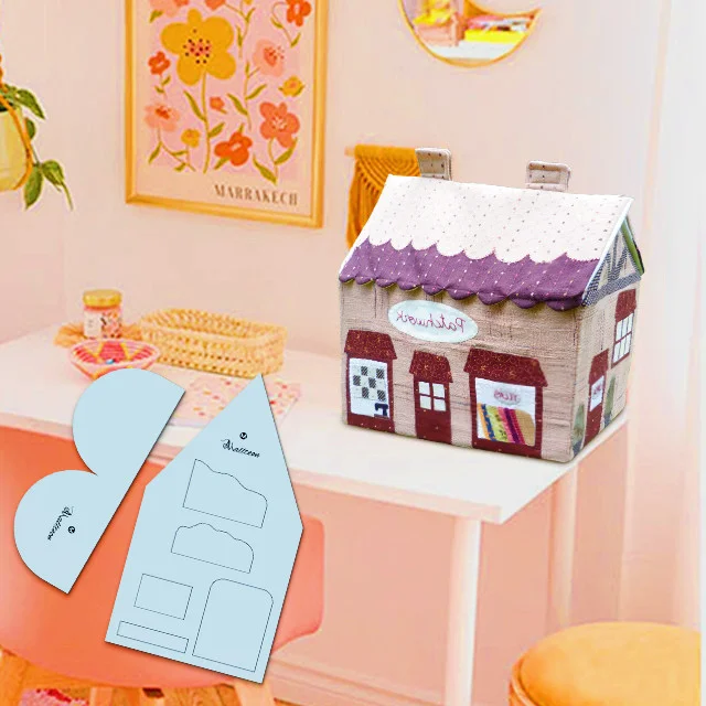 Charming Storage Sewing House Templates