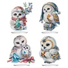 5D DIY Special Shape Diamond Painting Desk Ornament Owl Decor Kit