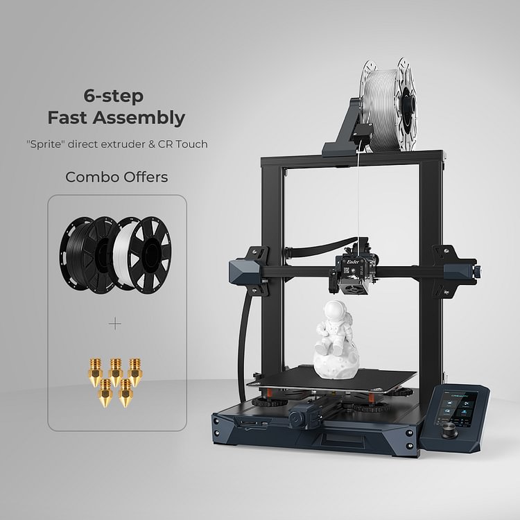 Ender-3 S1 3D Printer Essential Combo