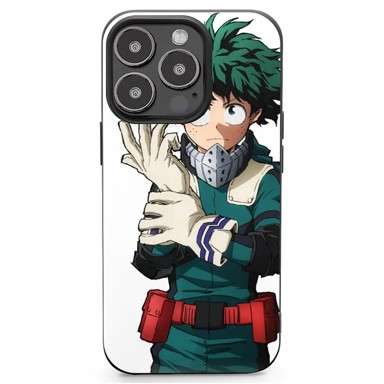 Izuku Midoriya Anime My Hero Academia Phone Case(89) Mobile Phone Shell IPhone 13 and iPhone14 Pro Max and IPhone 15 Plus Case - Heather Prints Shirts