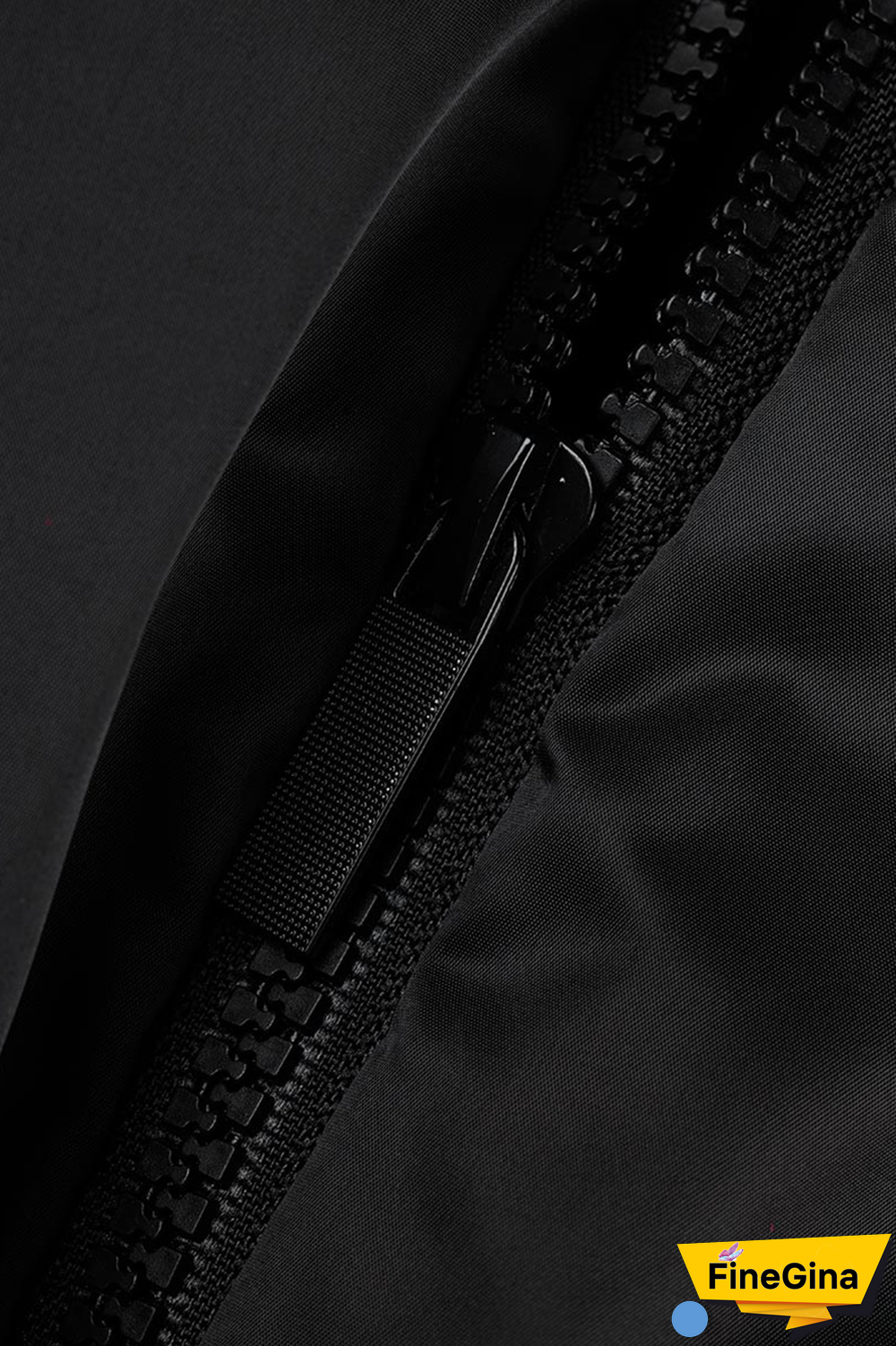 Black Street Solid Patchwork Mandarin Collar Outerwear