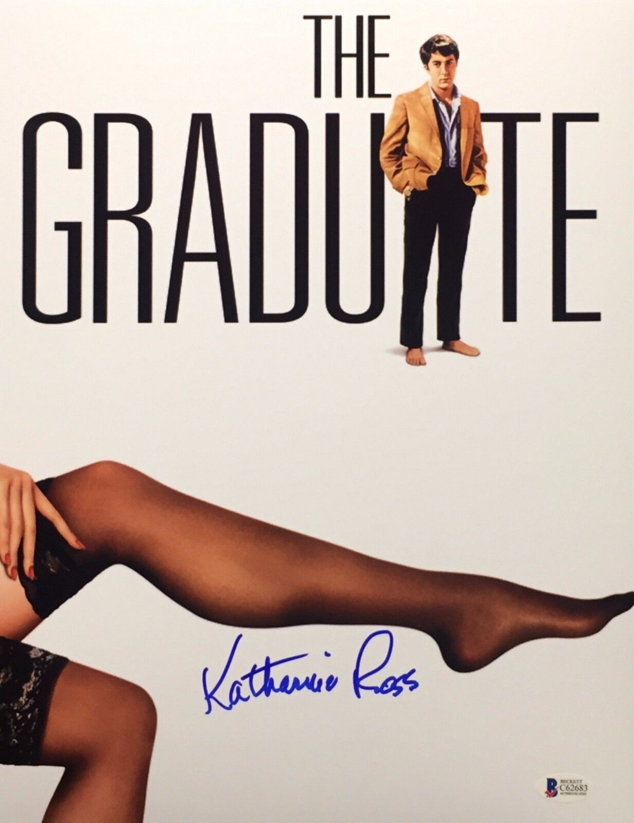 Katharine Ross Signed 'The Graduate' 11x14 Photo Poster painting Beckett BAS C62683