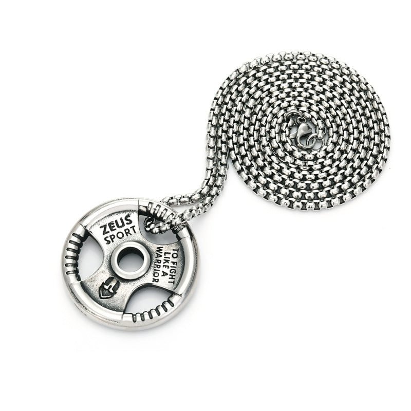 Plate Necklace Titanium Steel Chain tacday