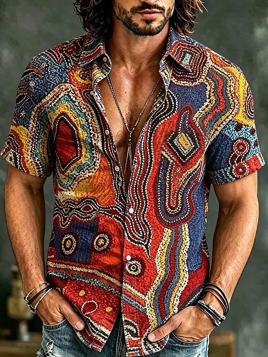 Hippie Menswear Tops