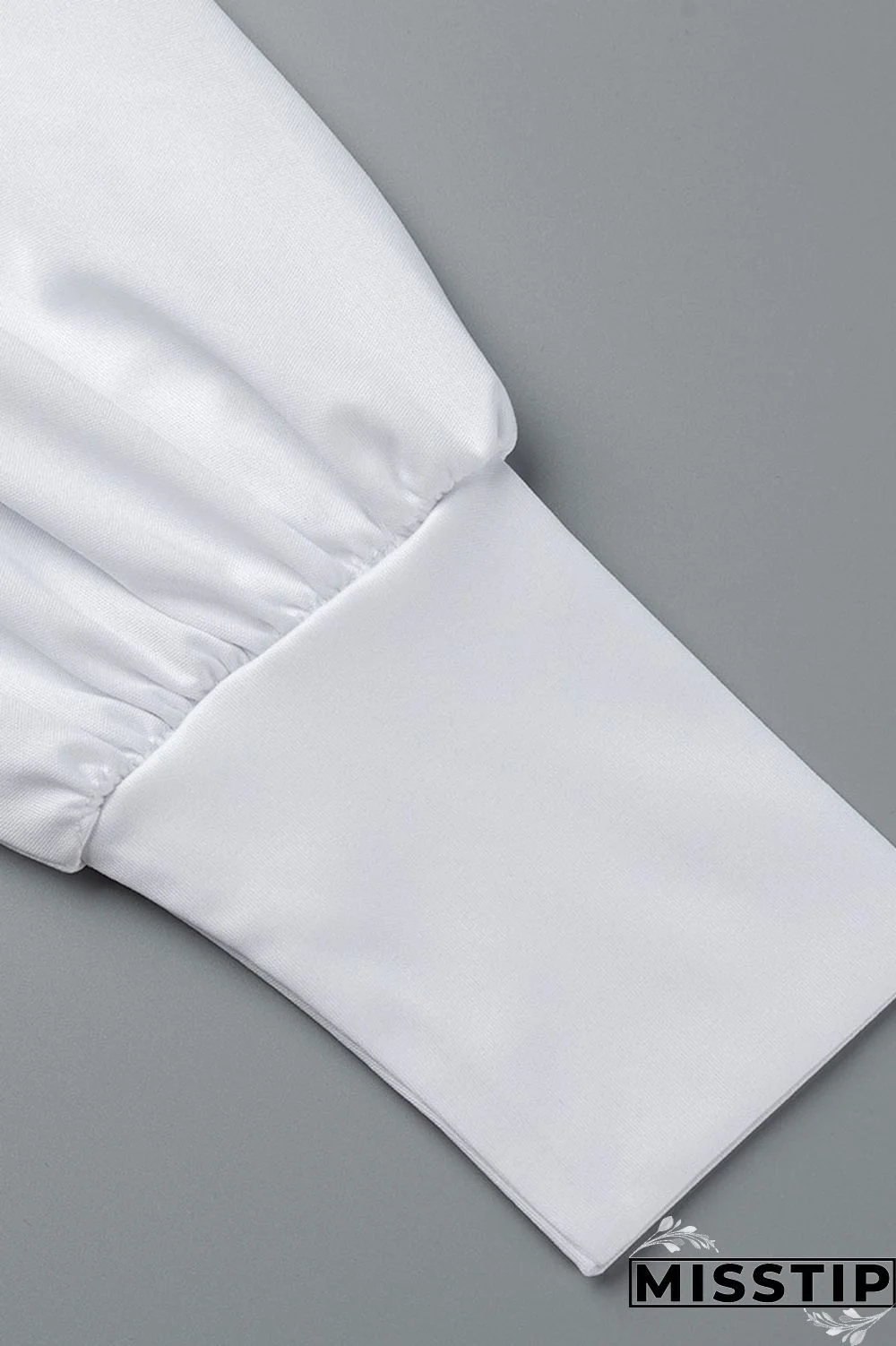 Red Fashion Casual Solid Patchwork Asymmetrical Oblique Collar Tops