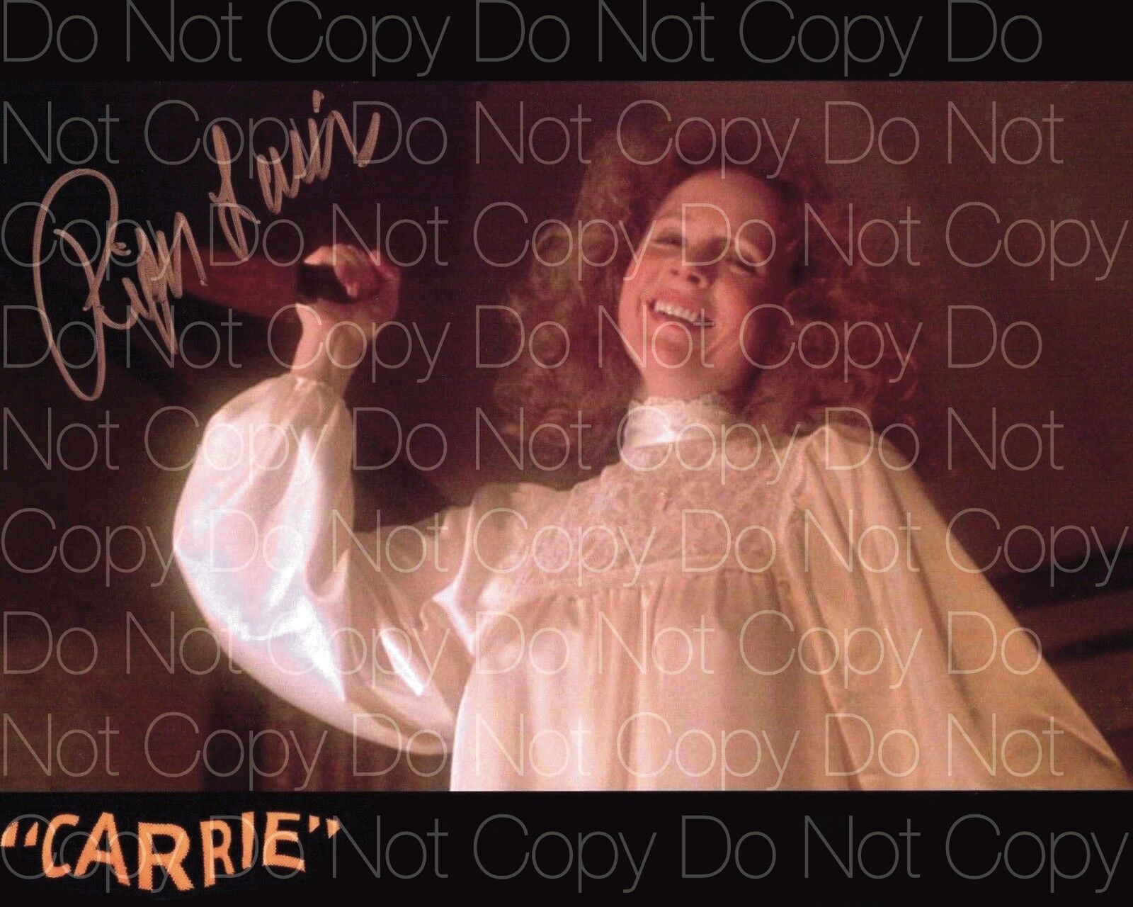 Carrie signed Piper Laurie 8X10 Photo Poster painting picture poster autograph RP