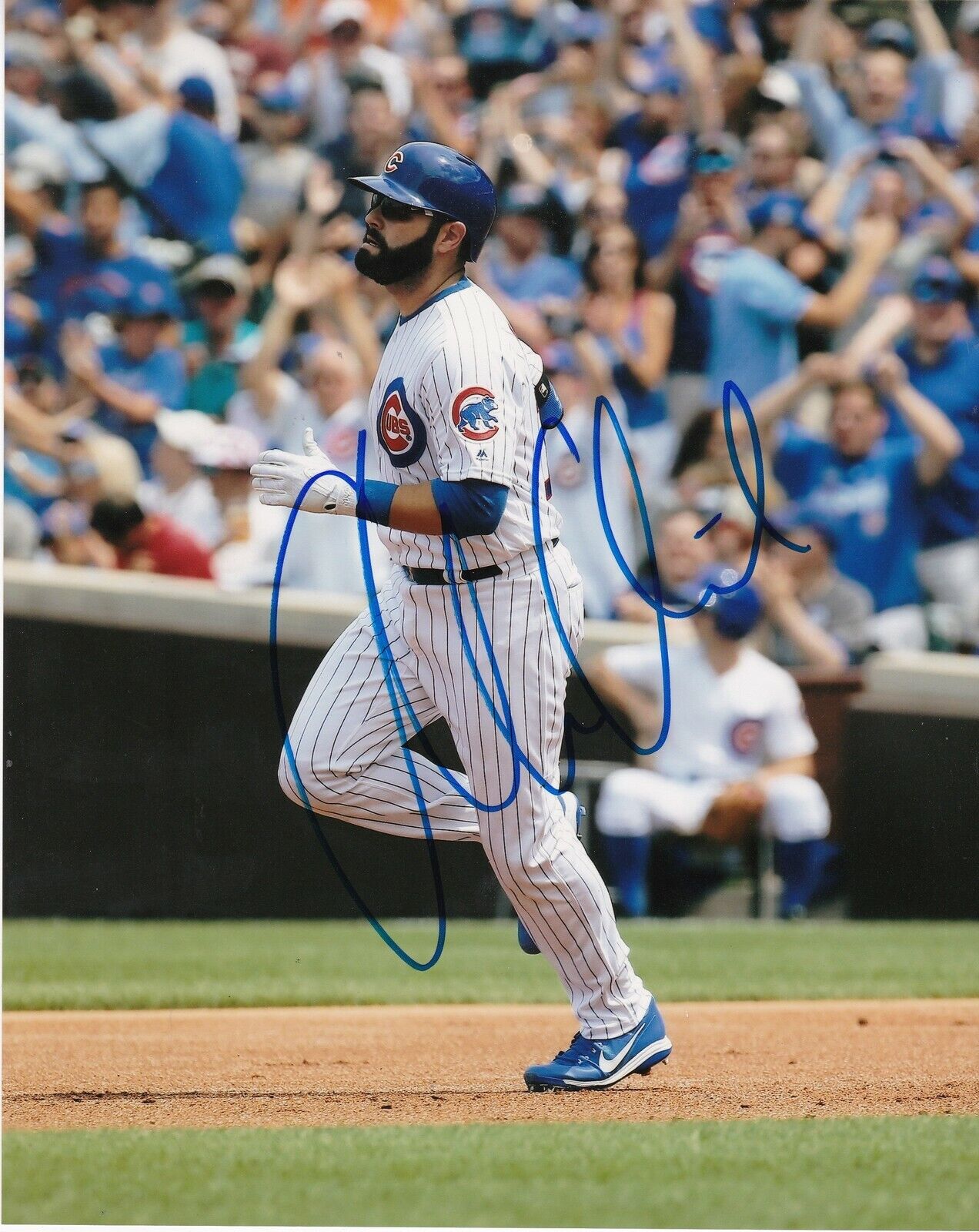 ALEX AVILA CHICAGO CUBS ACTION SIGNED 8x10