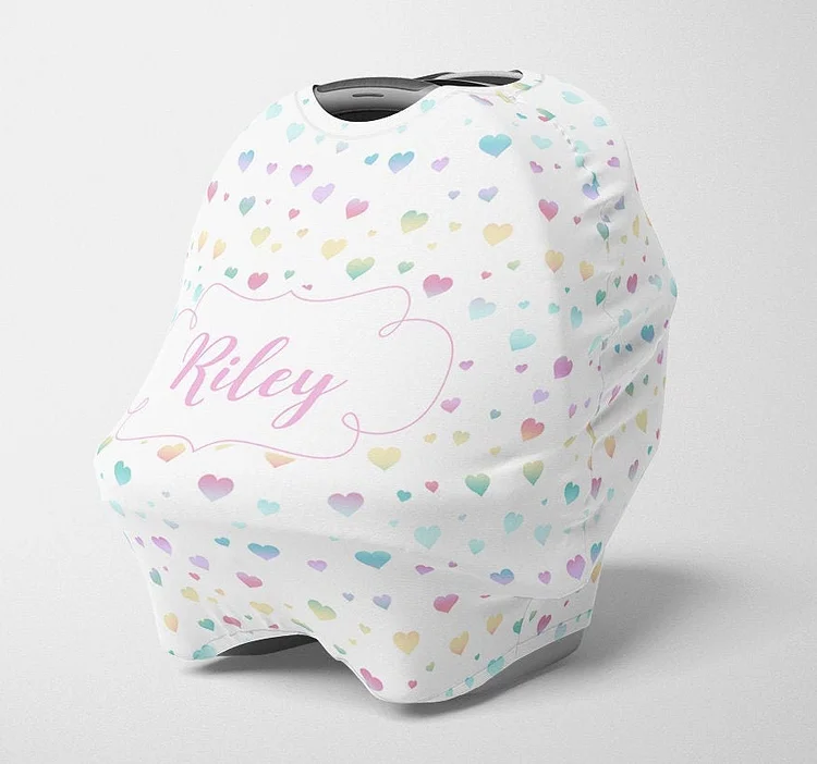 Personalized Baby Car Seat Canopy| Canopyl33