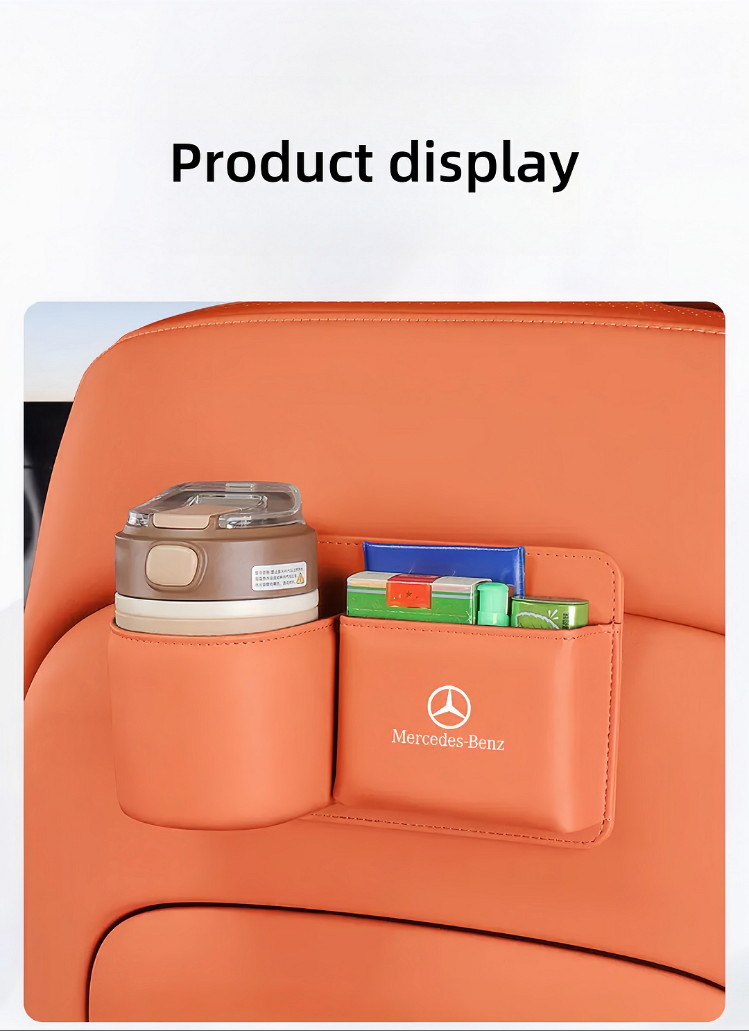 Car multifunctional water cup storage box