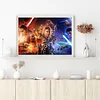 Star Wars - Runde Bohrmaschine Diamantmalerei - 50 * 40cm