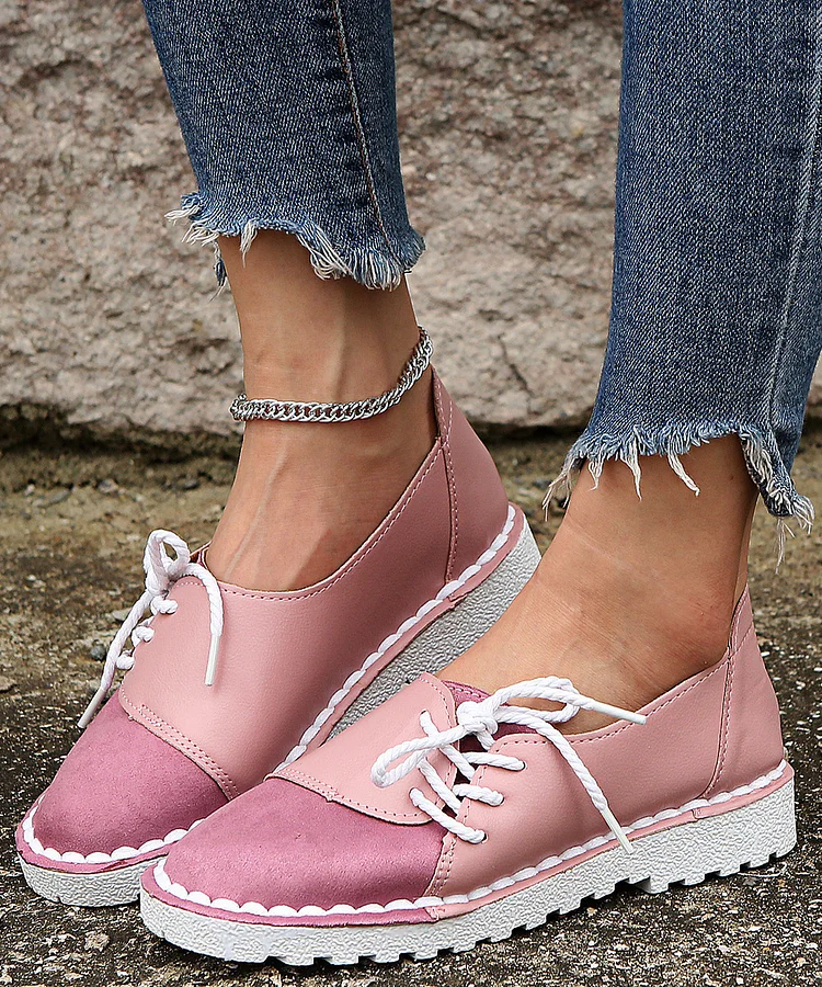Stunahome Women Vintage Slip-on Wearable Non-Slip Round Toe Loafers  Stunahome.com