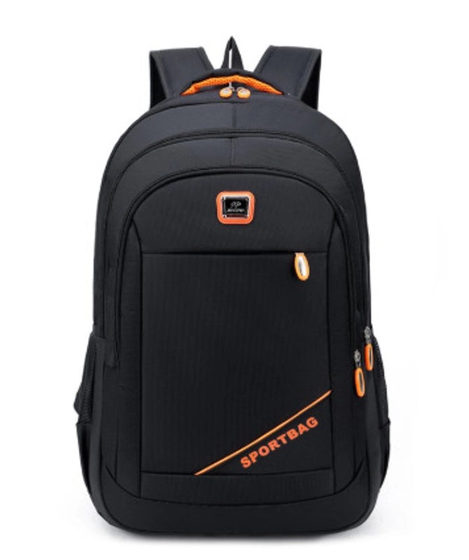 Waterproof Solid Color School Daily School Backpack