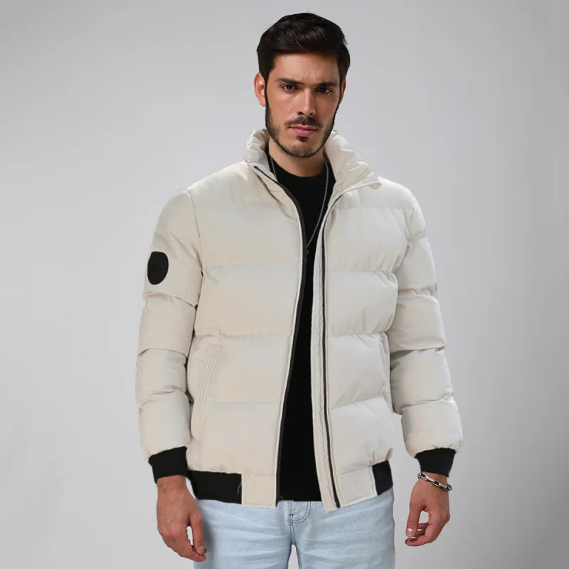 Men's casual thermal cotton coat jacket