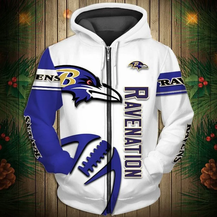 Baltimore Ravens
Limited Edition Zip-Up Hoodie