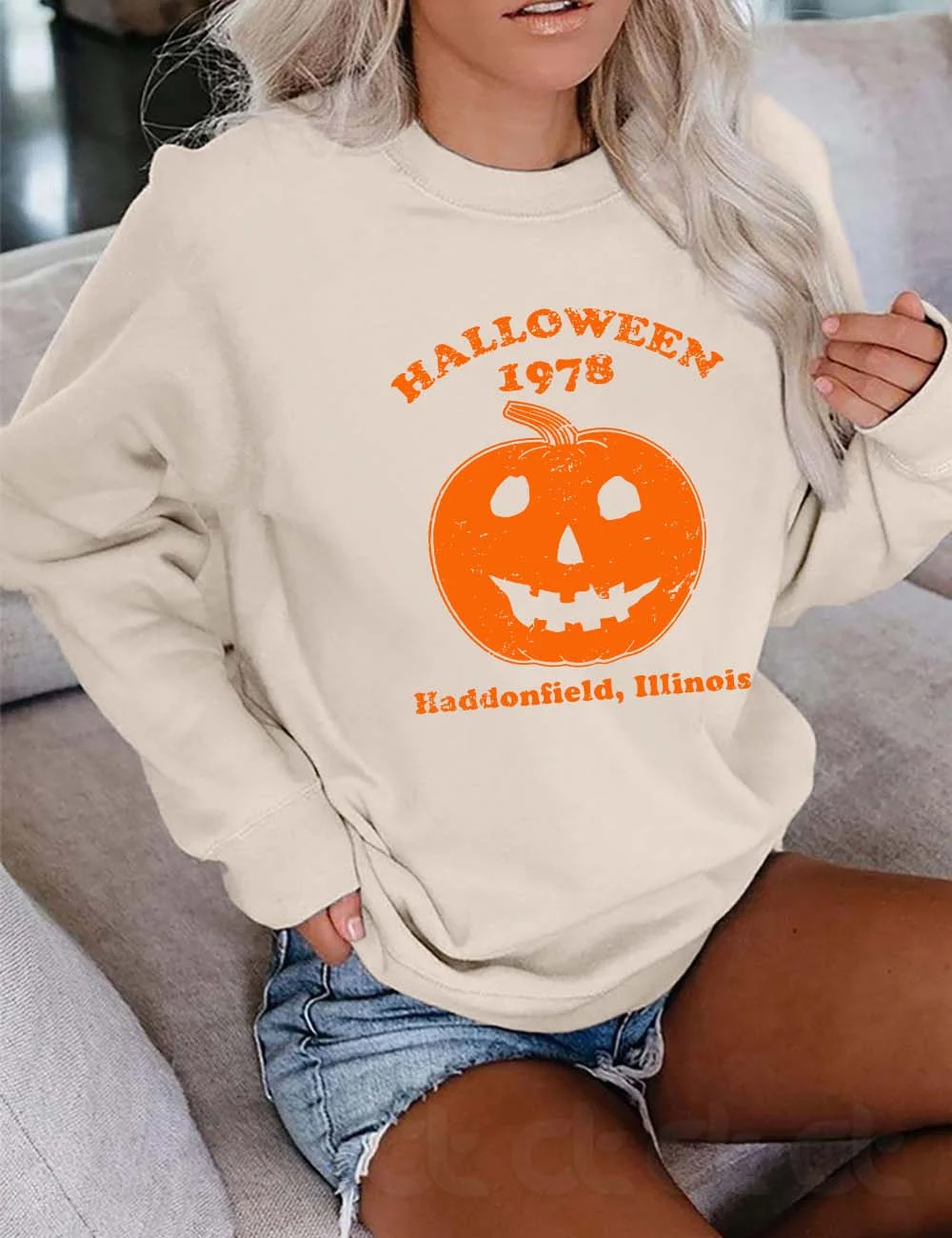 Halloween 1978 Pumpkin Sweatshirt