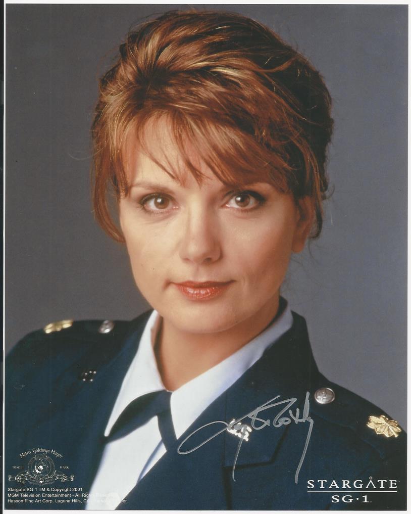 Teryl Rothery - Stargate signed Photo Poster painting