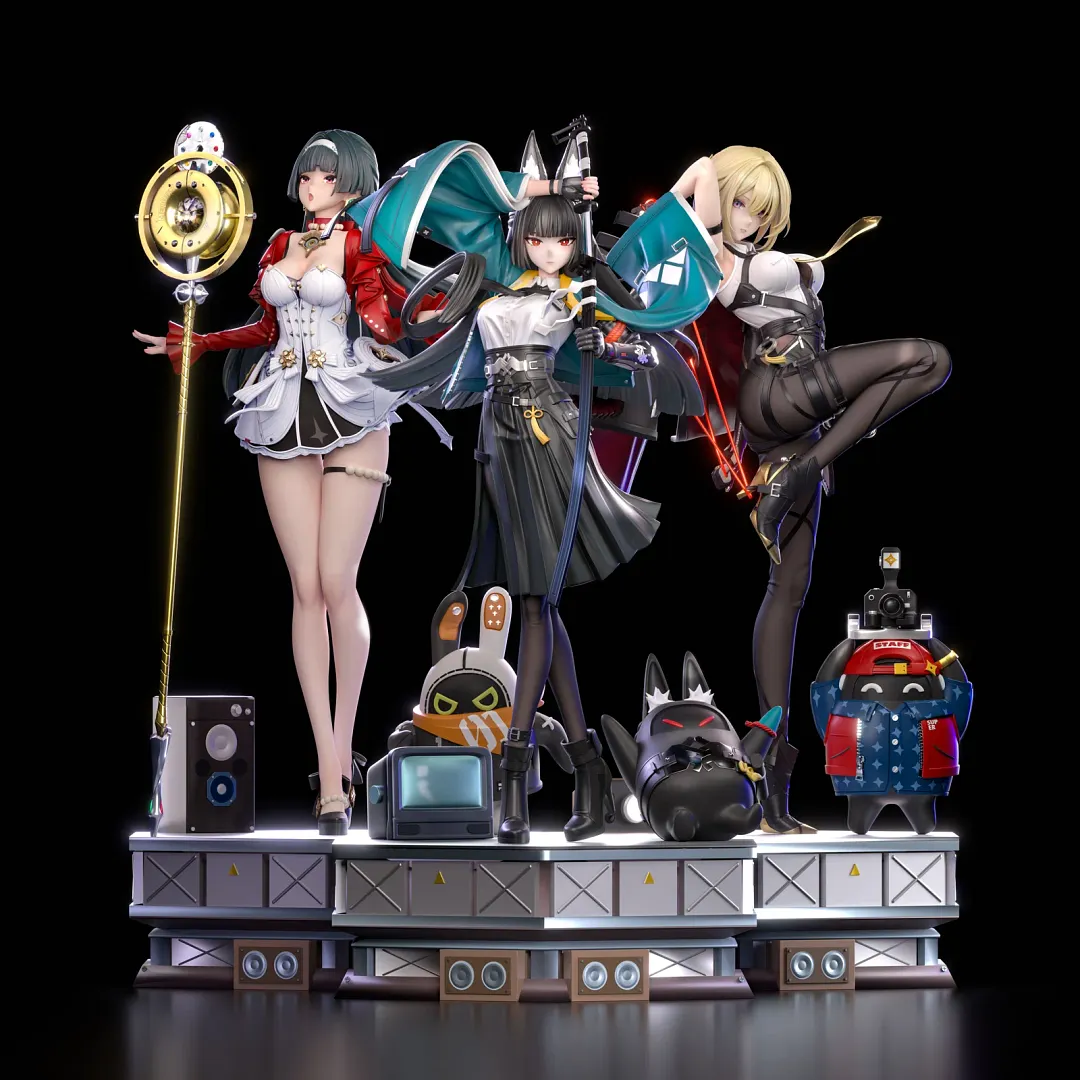 1/6 Scale Astra Yao & Hoshimi Miyabi & Evelyn Chevalier - Zenless