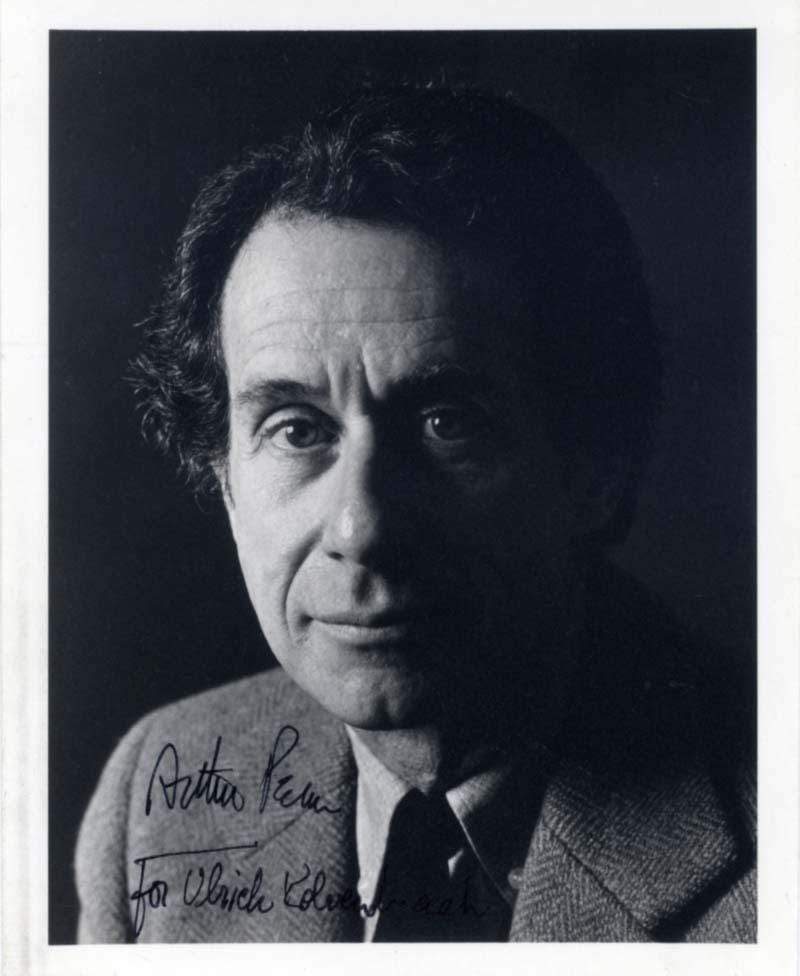 FILM DIRECTOR Arthur Hiller Penn autograph, signed Photo Poster painting