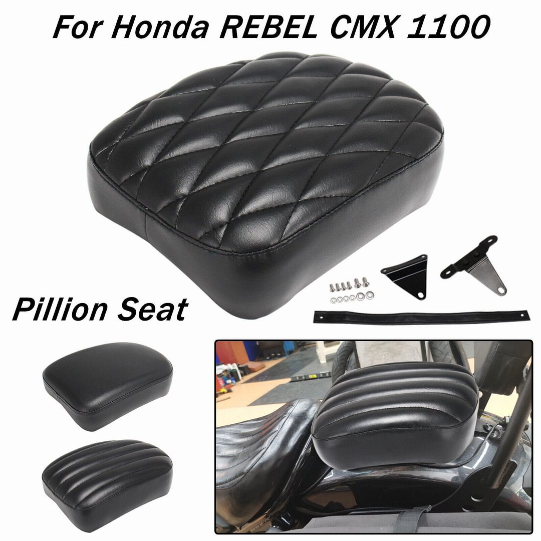 Passenger Seat For Honda REBEL CMX1100 CM1100 2021-ON Rear Pillion Cushion Pad