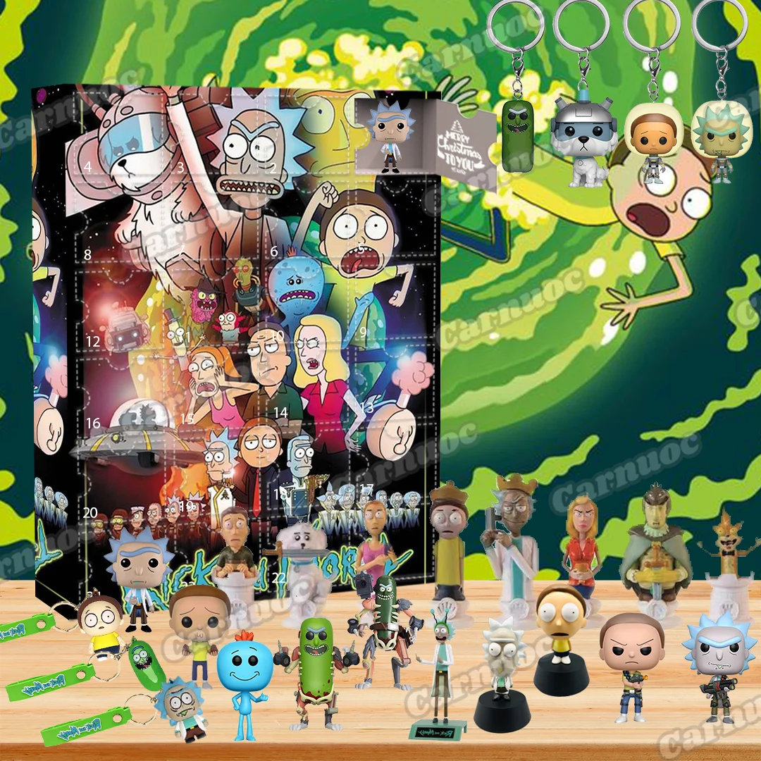 Rick and Morty Advent Calendar The One With 24 Little Doors