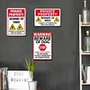 3pcs - Dog Warning- Vintage Metal  Signs(8*12Inch)