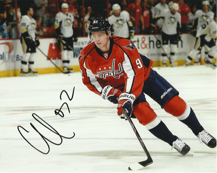 Washington Capitals Evgeny Kuznetsov Signed Autographed 8x10 Photo Poster painting COA B