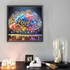 Love - Crystal Rhinestone Diamond Painting