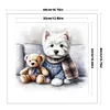 Dog And Bear-11CT/14CT Stamped Cross Stitch 40*40cm/15.75*15.75in tapestrymarket