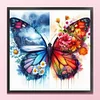 Butterfly - 11CT Counted Cross Stitch - 45*45cm