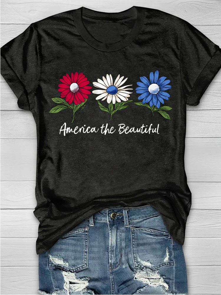 America The Beautiful T-shirt