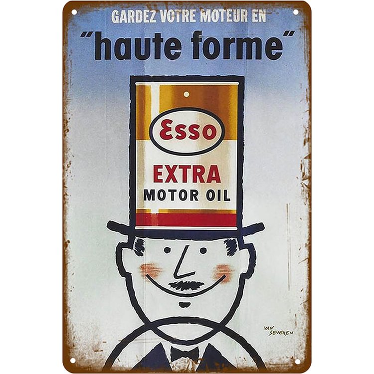 【20*30cm/30*40cm】Esso Oil - Vintage Tin Signs/Wooden Signs