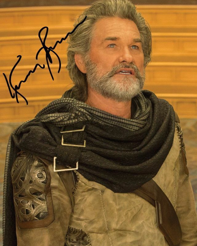 Kurt Russell Autograph Signed Photo Poster painting Print