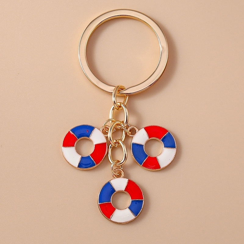 Cute Minimalist Commute Star Bell Umbrella Alloy Keychain