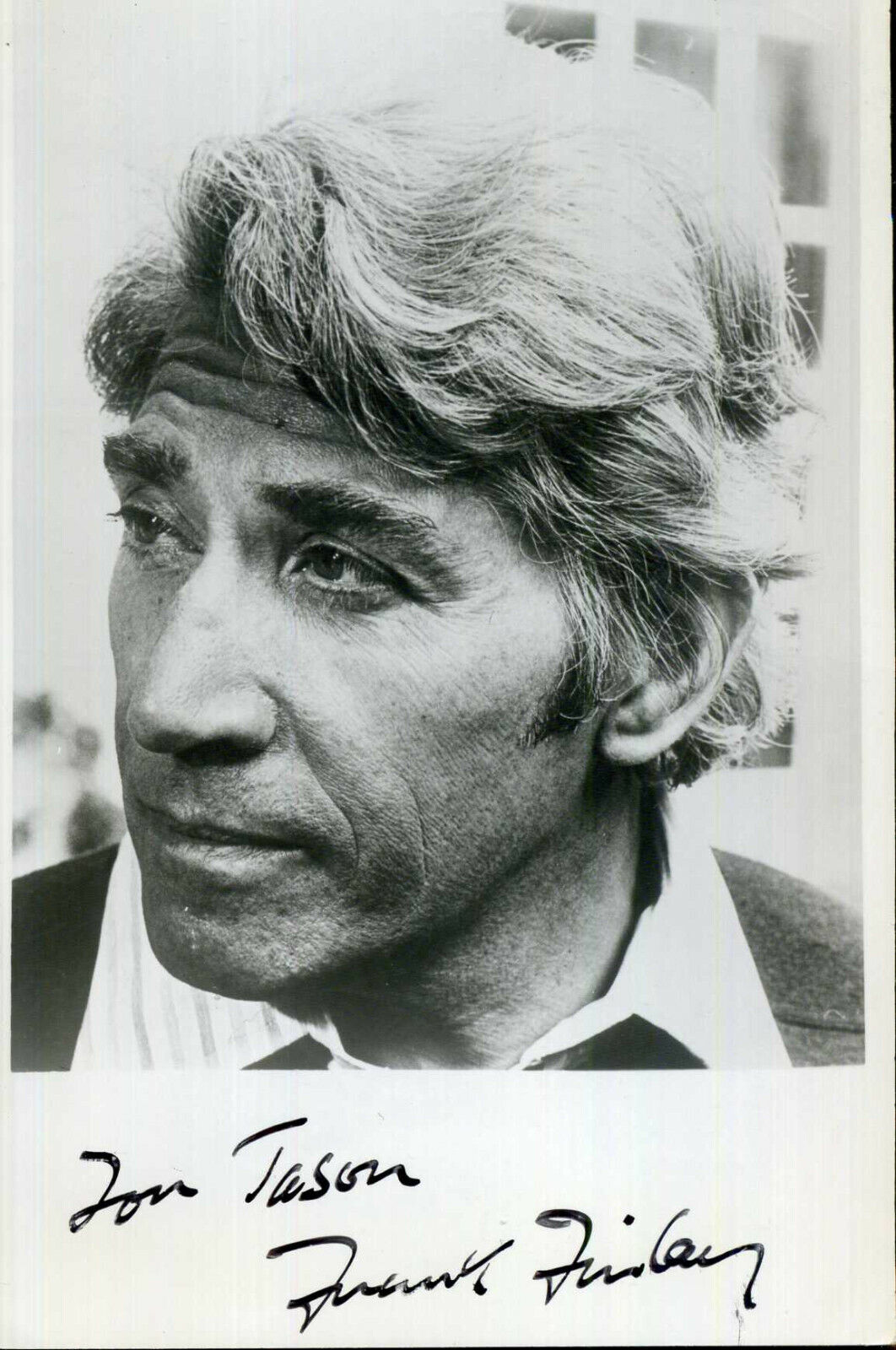 FRANK FINLAY Signed Photo Poster paintinggraph - TV & Film Actor 'CASANOVA' - preprint