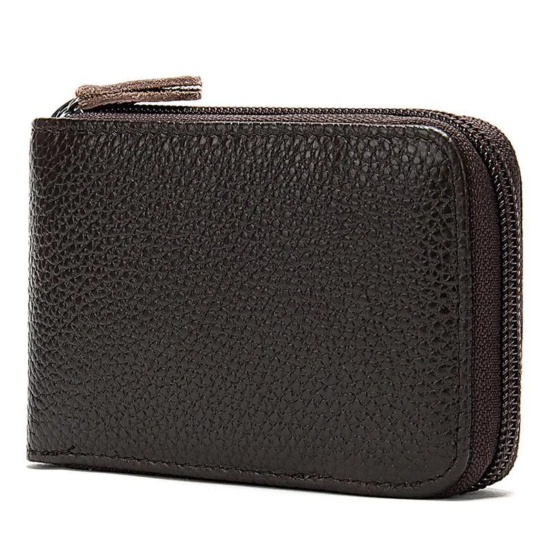 Unisex Creative Organ Card Holder Leather Large-Capacity Wallet