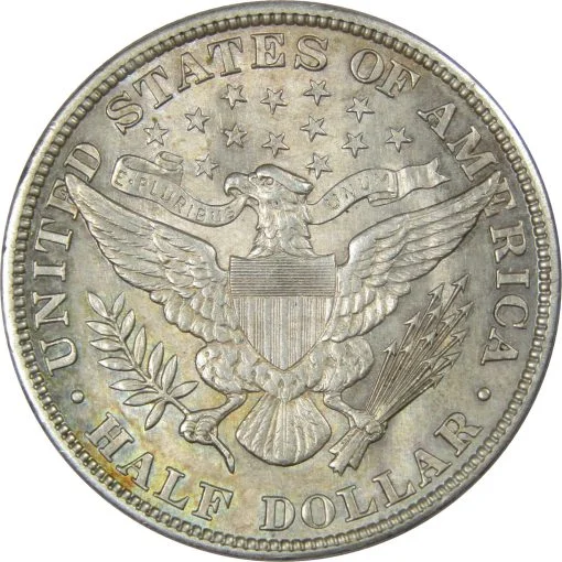 1913 Barber Half Dollar 50C