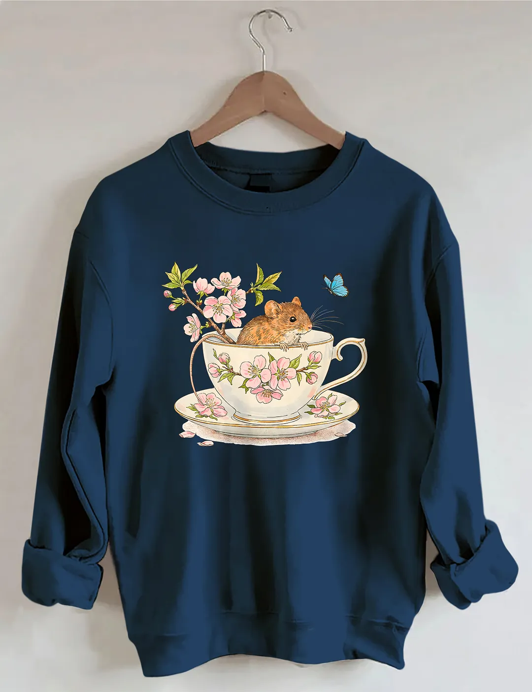 Cottagecore Mouse Sweatshirt