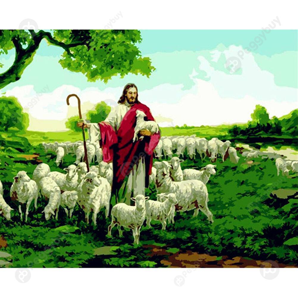 

40*50CM Paint By Numbers-Herding Sheep, 501 Original