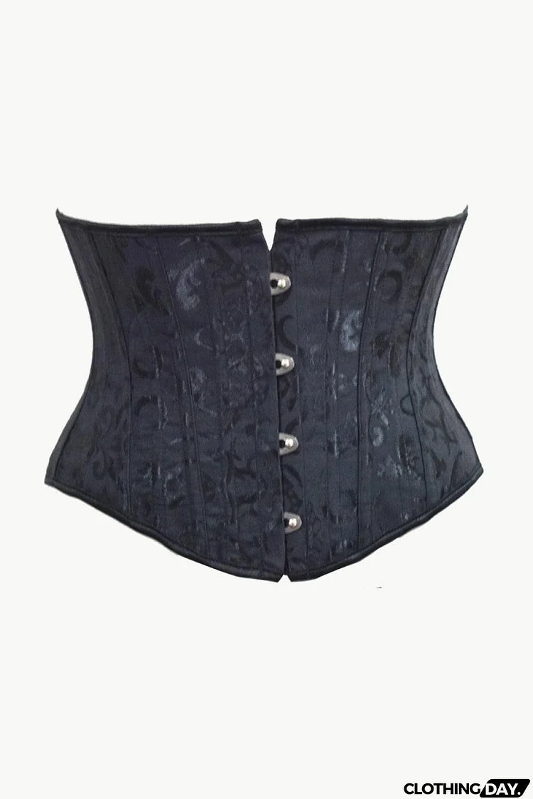 Full Size Jacquard Corset Belt